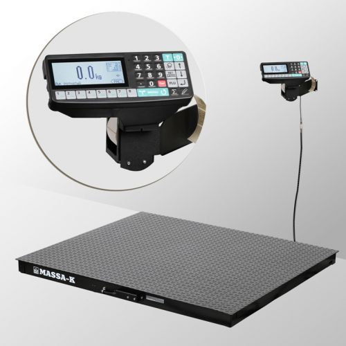 Весы платформенные с печатью этикеток 4D-PM-1_RP фото